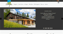Desktop Screenshot of bergheim-unterjoch.de